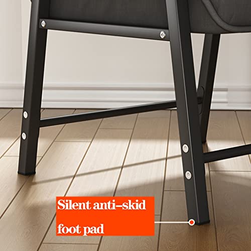 Poltrona con poggiapiedi, sedia reclinabile in velluto, sedia da pranzo con accento per adulti, tessuto moderno e struttura in acciaio, divano da salotto, sedie per il tempo libero, sedia da lettura, : Amazon.it: Casa e cucina