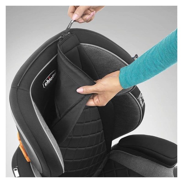 Chicco KidFit Zip Air Plus 2-in-1 Belt Positioning Booster Car Seat – Q Collection