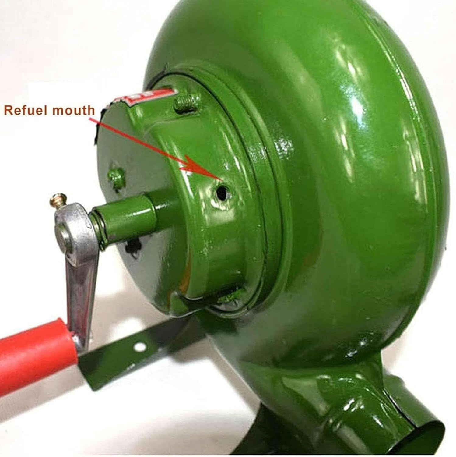 Handkurbel-Schmiedegebläse – Popcorn-Ventilator mit Eisengetriebe, manueller Ventilator, Hochleistungs-Handschmiedegebläse, manuelles Grillluftgebläse mit Handkurbelwerkzeug, für C