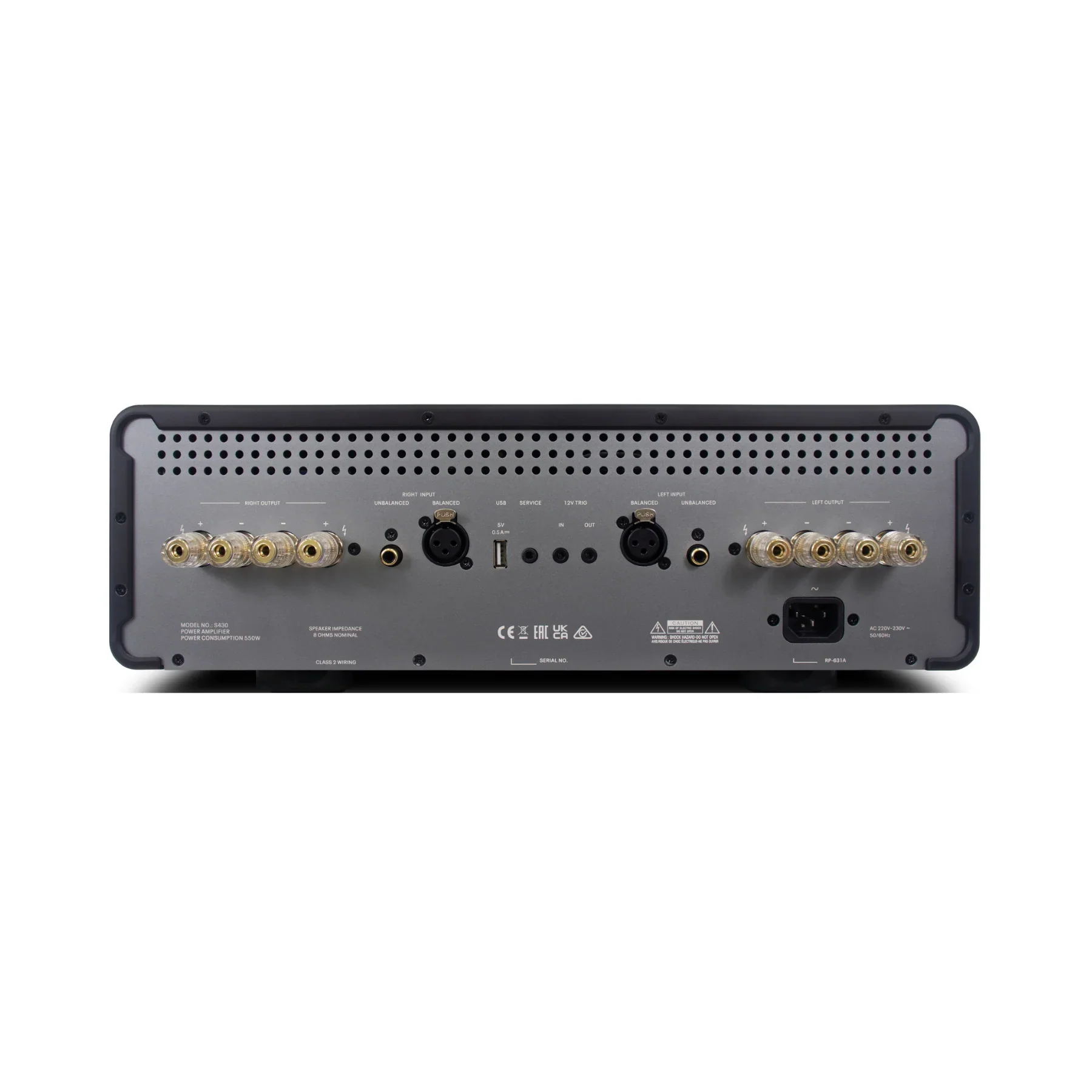 Rotel Michi S430 Stereo Power Amplifier