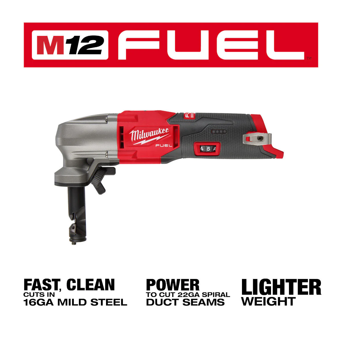 2025 Milwaukee 2476-20 - Variabele Snelheid 16 GA M12 FUEL? Schaar