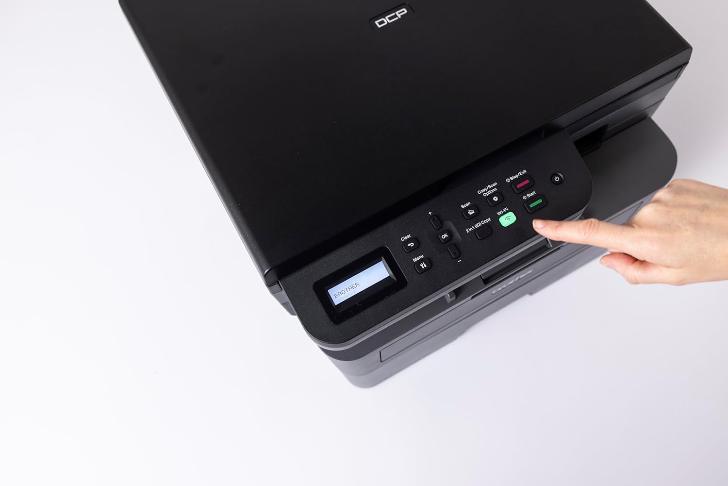 Brother DCP-L2627DWE 3-in-1 Monochrom-Laser-Multifunktionsdrucker 32 ppm Automatischer Duplexdruck 2-zeiliges LCD-Bedienfeld WLAN