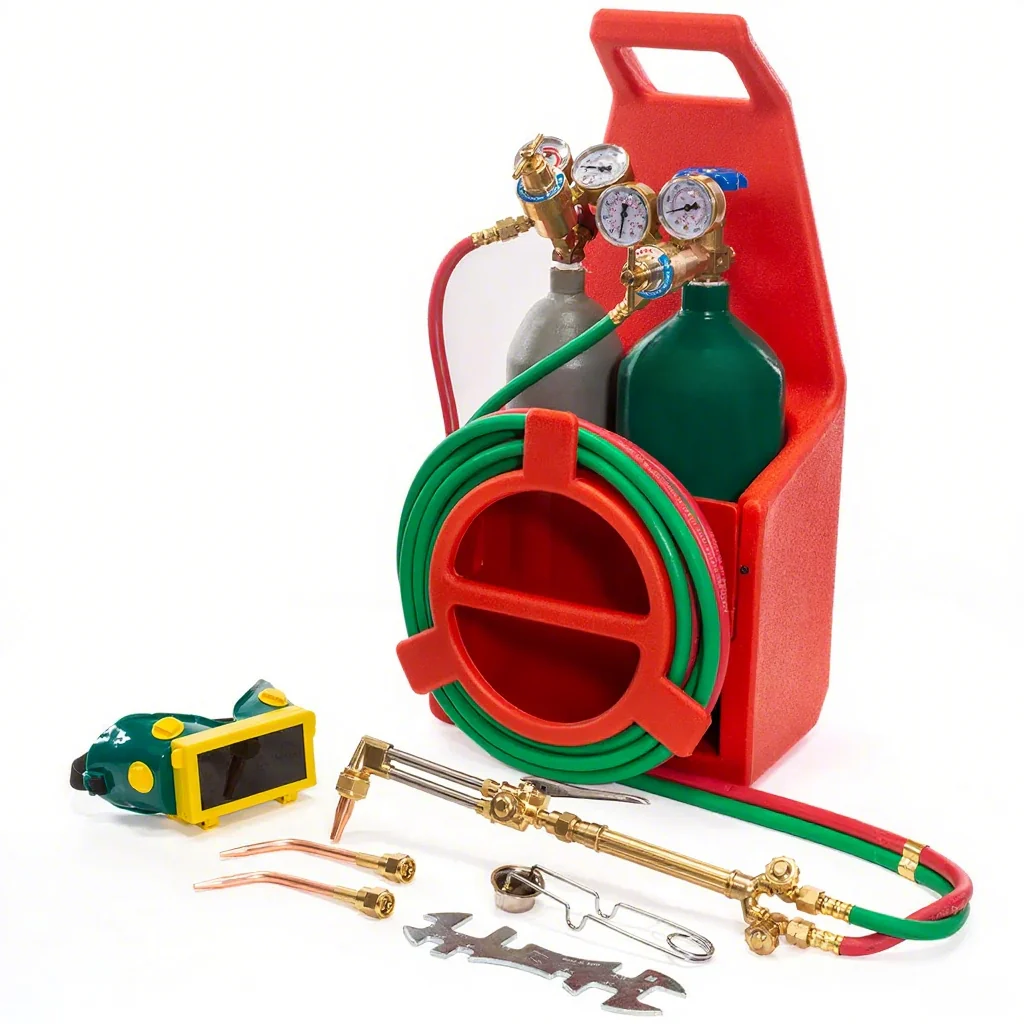 Type Welding & Cutting Torch Oxygen Acetylene Regulator Set
