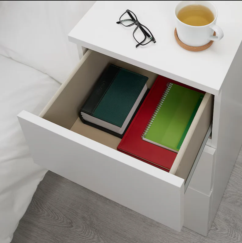 2025 IKEA MALM ladekast met 3 lades �C Wit, 40 x 78 cm, ruimtebesparend en stijlvol