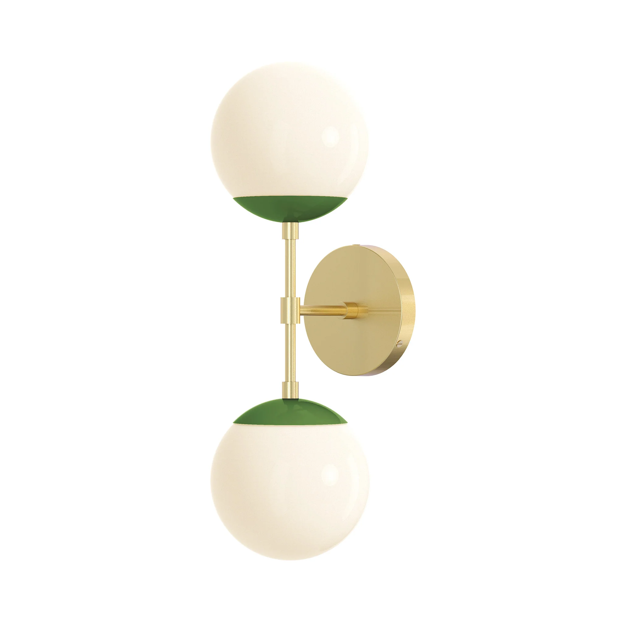 Color Cap Double Sconce 6