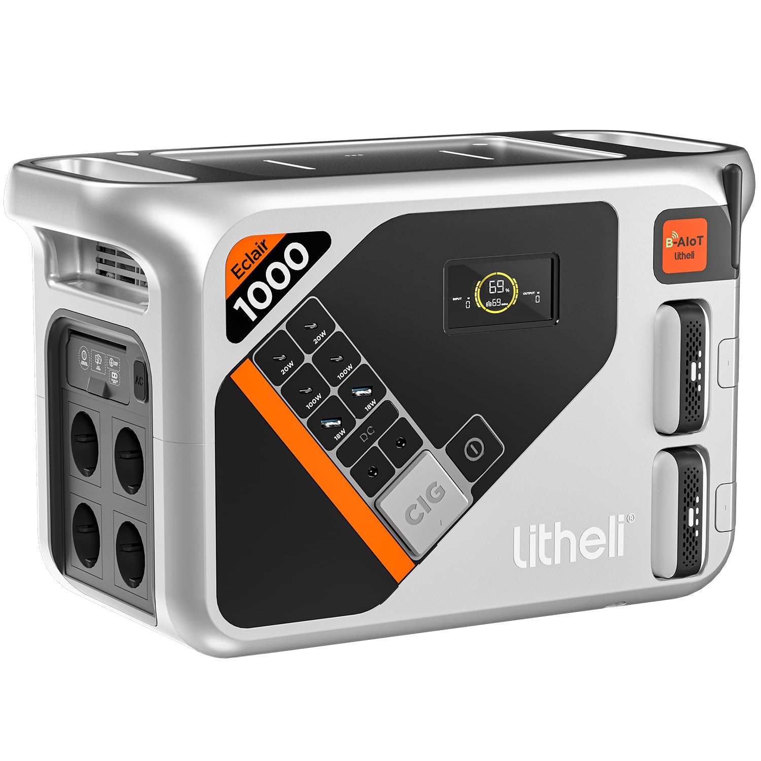 2025 Litheli B1000 Draagbare Powerstation | 1069 Wh / 921 Wh