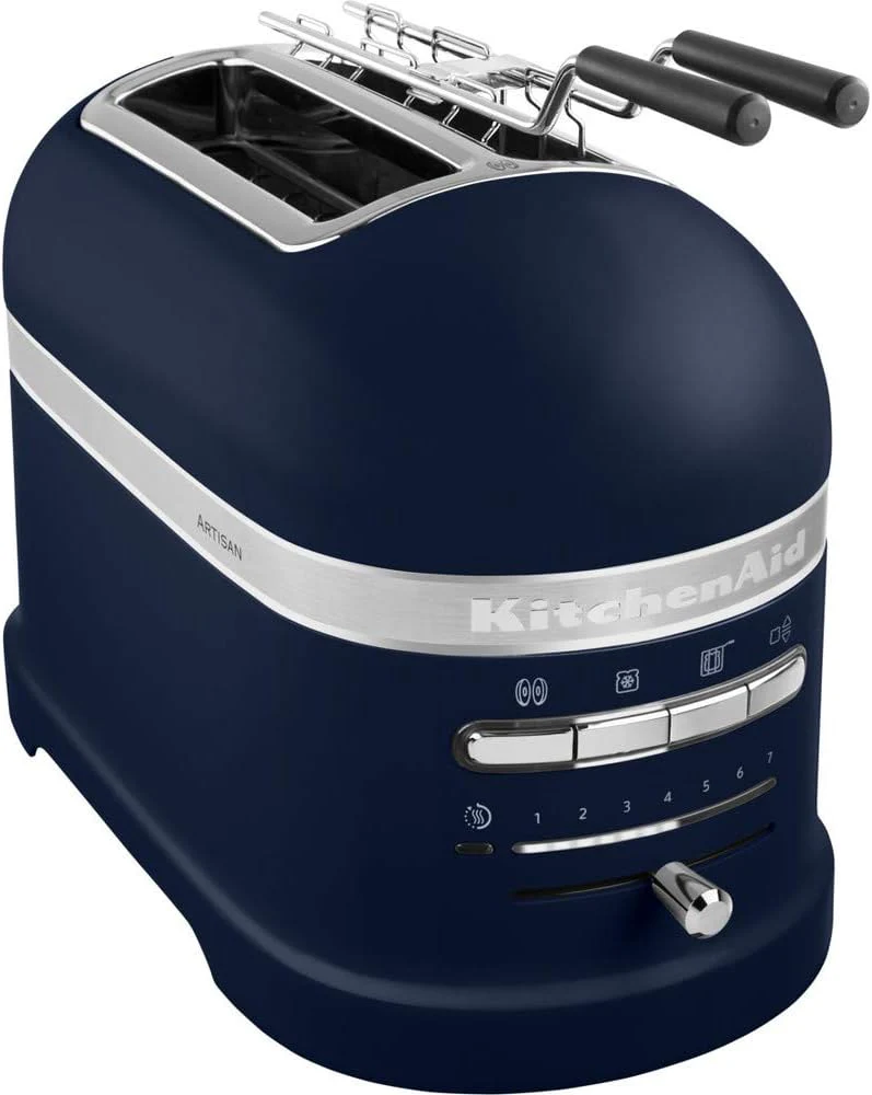 KitchenAid Toaster f��r 2 Scheiben mit Sandwich-Zange | Artisan | Retro Toast Machine | Verschiedene Funktionen und Br?unungsstufen | Gr��n