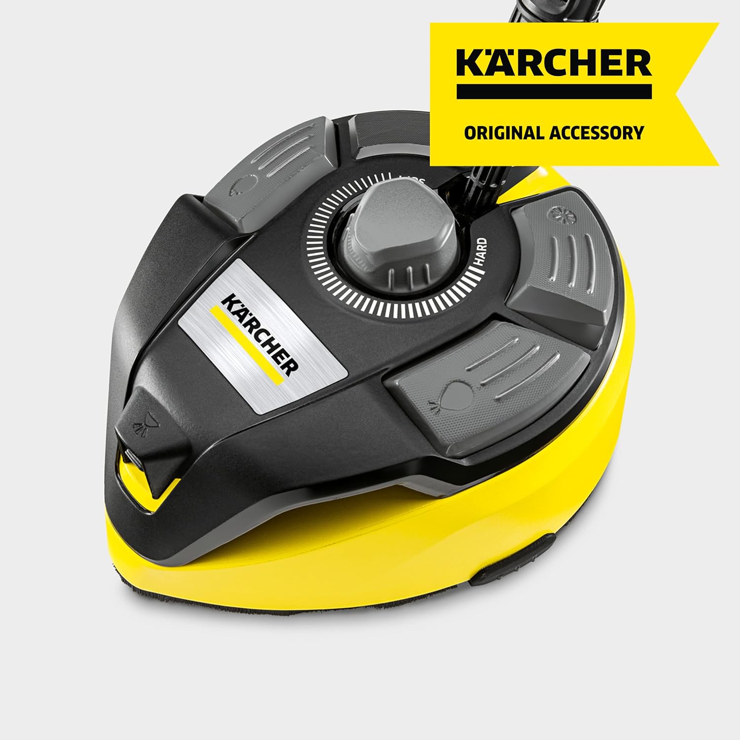Krcher Flchenreiniger T-Racer T 7 Plus (Spritzwasserschutz, für groe Flchen, zwei Flachstrahldüsen, Handgriff für senkrechtes arbeiten, Powerdüse, Spüldüse)