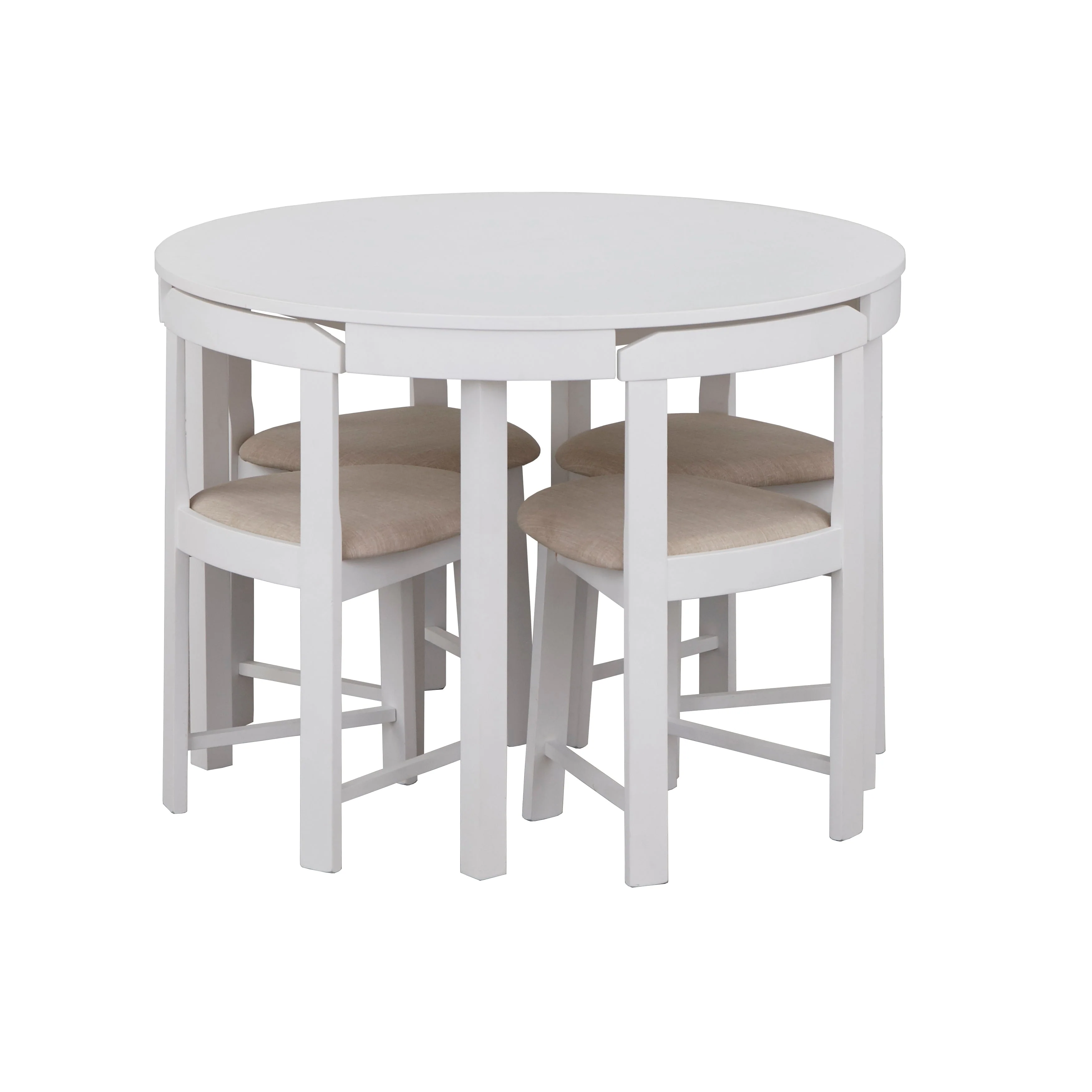 Harrisburg Tobey 5-piece Compact Round Dining Set