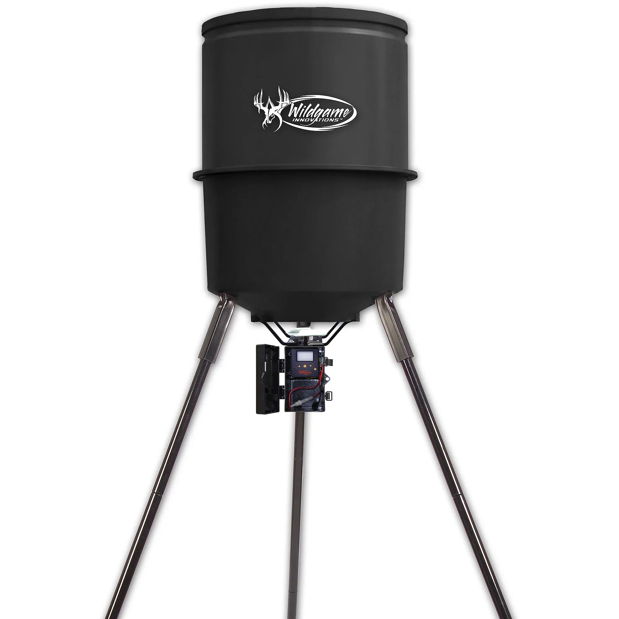 Wildgame Innovations Sports and Outdoors Quick Set Game Feeder, 30-Gal