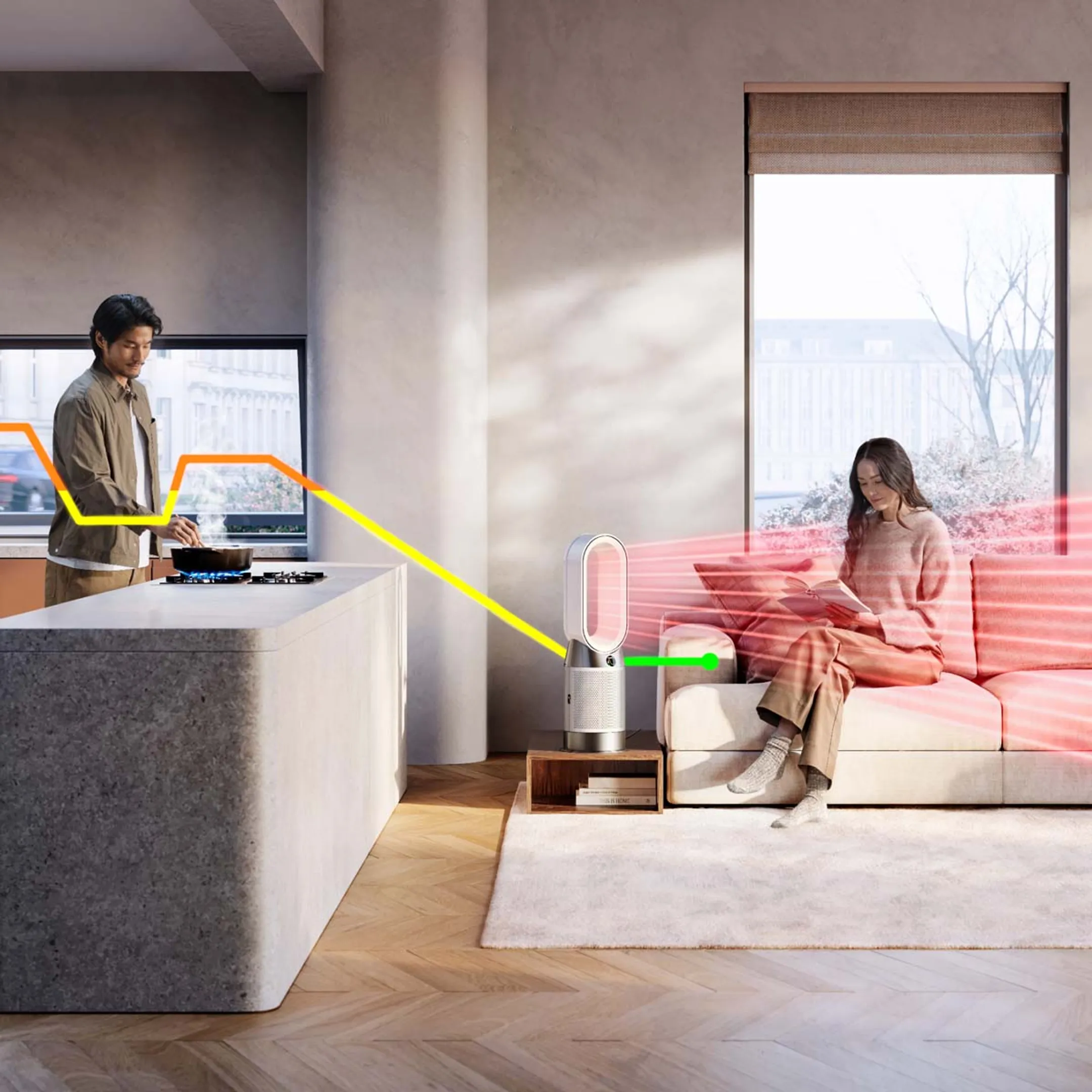 Dyson Luchtreiniger Hot+Cool HP1