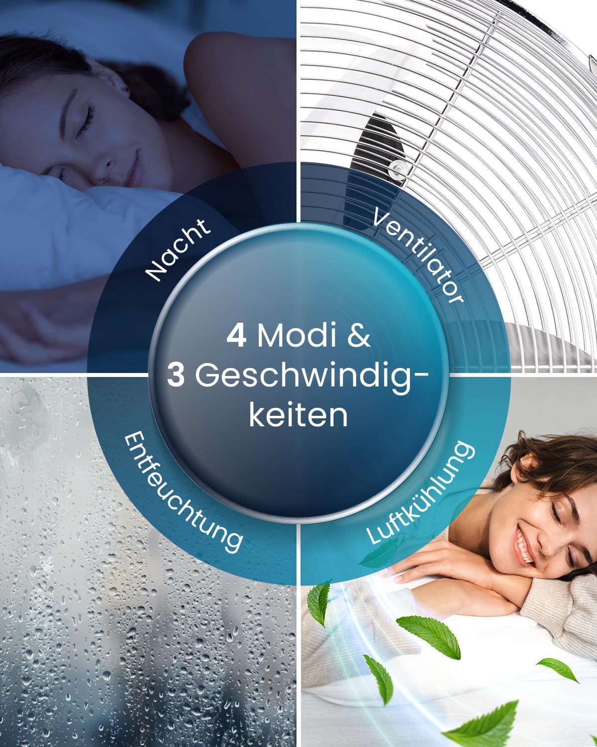 Pro Breeze 12000 BTU Mobile Klimaanlage (Räume bis 50㎡) – Klimaanlage mobil mit App-Steuerung, Timer & LED-Display – inkl. Fensterabdichtung & Abluftschlauch – Mobiles Klimagerät für Zuhause & Büro