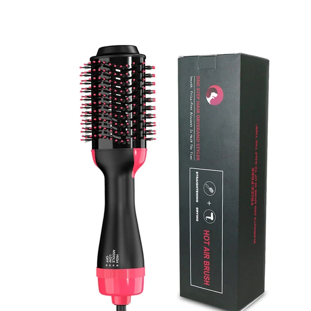 3-in-1 Hot Air Brush Hair Dryer and Volumizer Styler