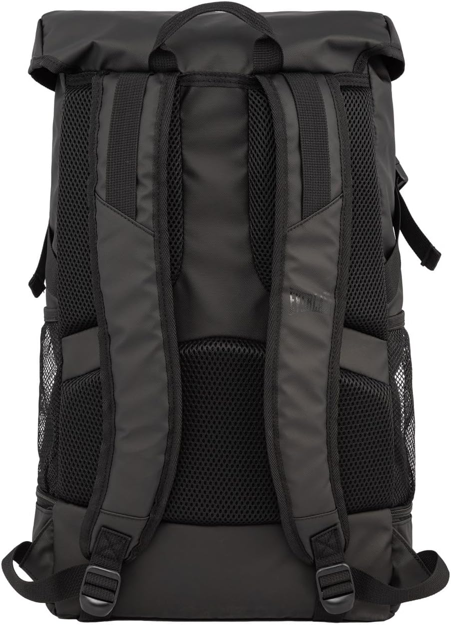 Everlast Unisex Train Sporttasche Rucksack Schnalle Zip Schwarz Einheitsgröße