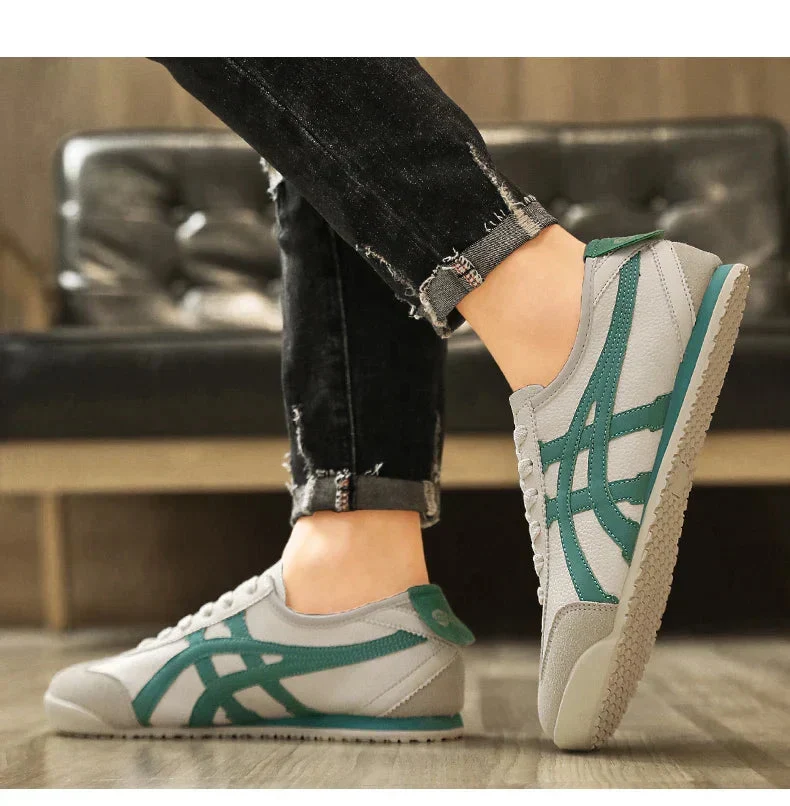 Geometrische Sommer-Sneaker mit Gummisohle f��r Damen und Herren
