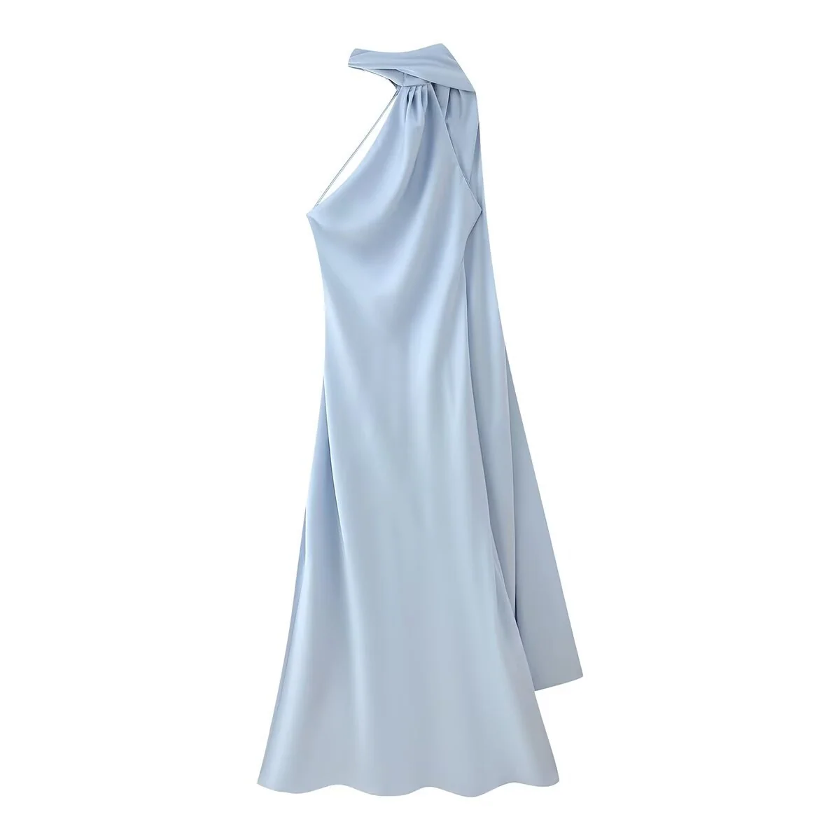 Luxuri?ses Satin-Maxikleid f��r festliche Anl?sse