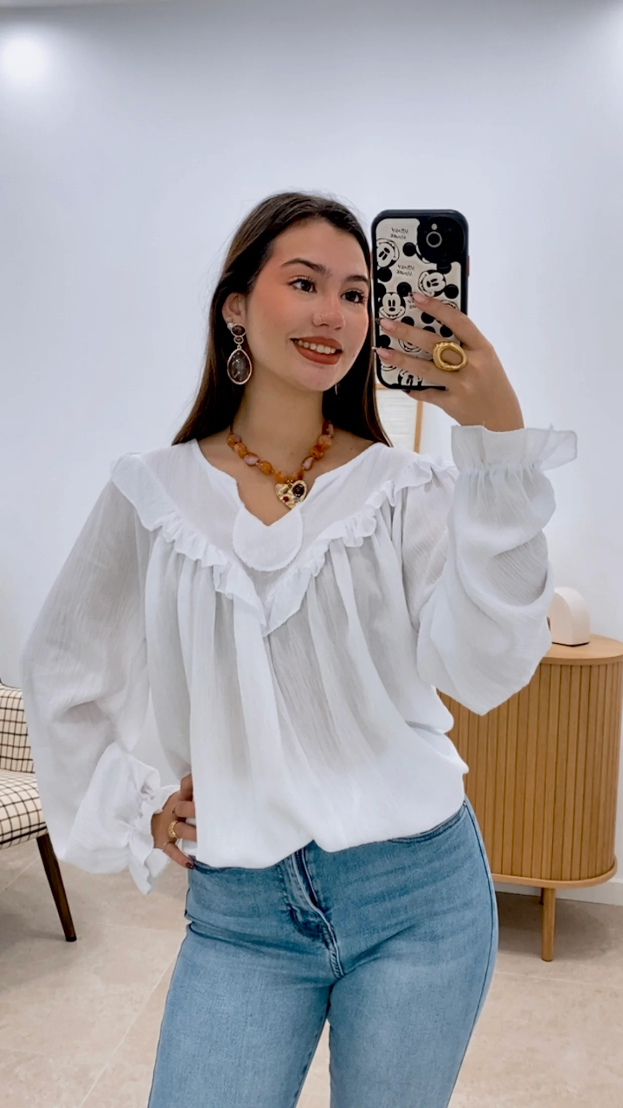 BLUSA BAMBULA VOLANTE