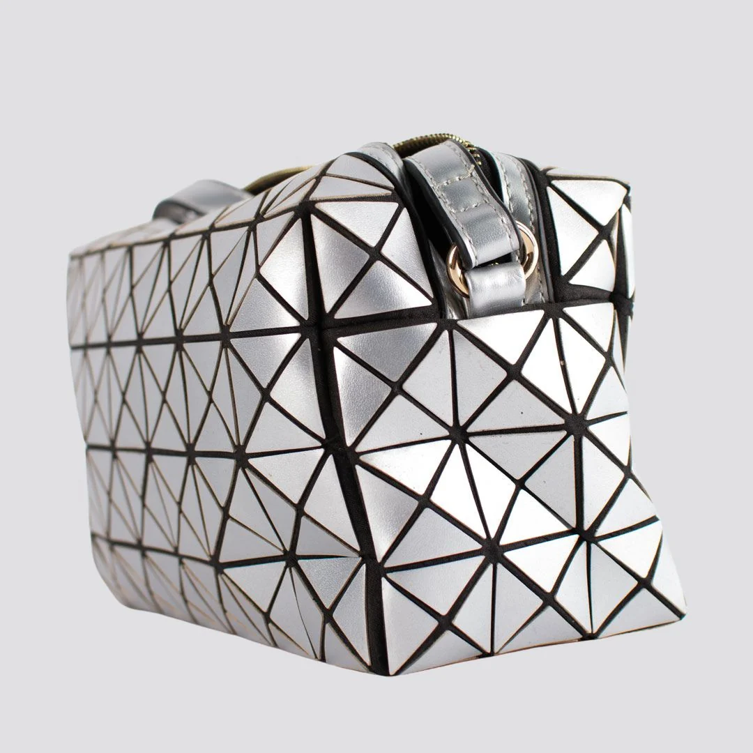 May Crossbody Clutch Evening Bag | Silver