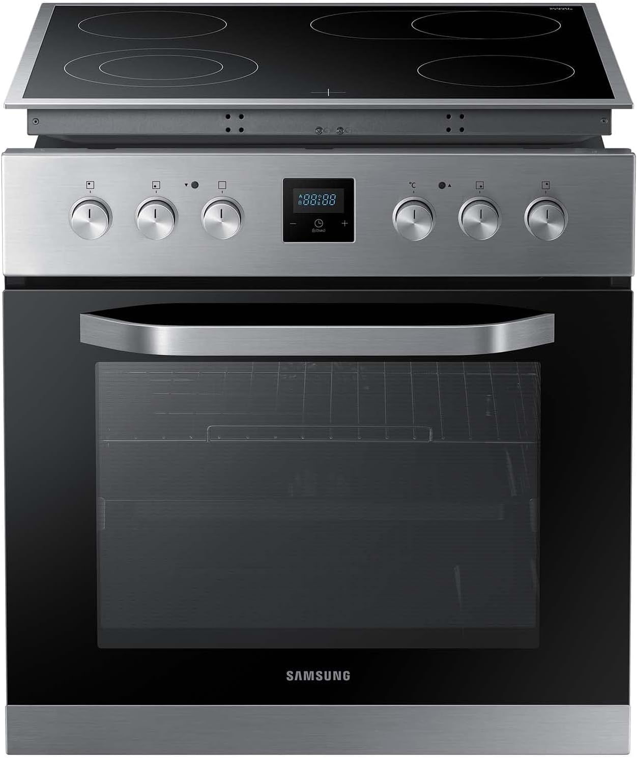 Herdset F-NB69R3301RS bestehend aus Ceranfeld und Einbaubackofen,69 L, versenkbare Knebel, Glaskeramik Kochfläche