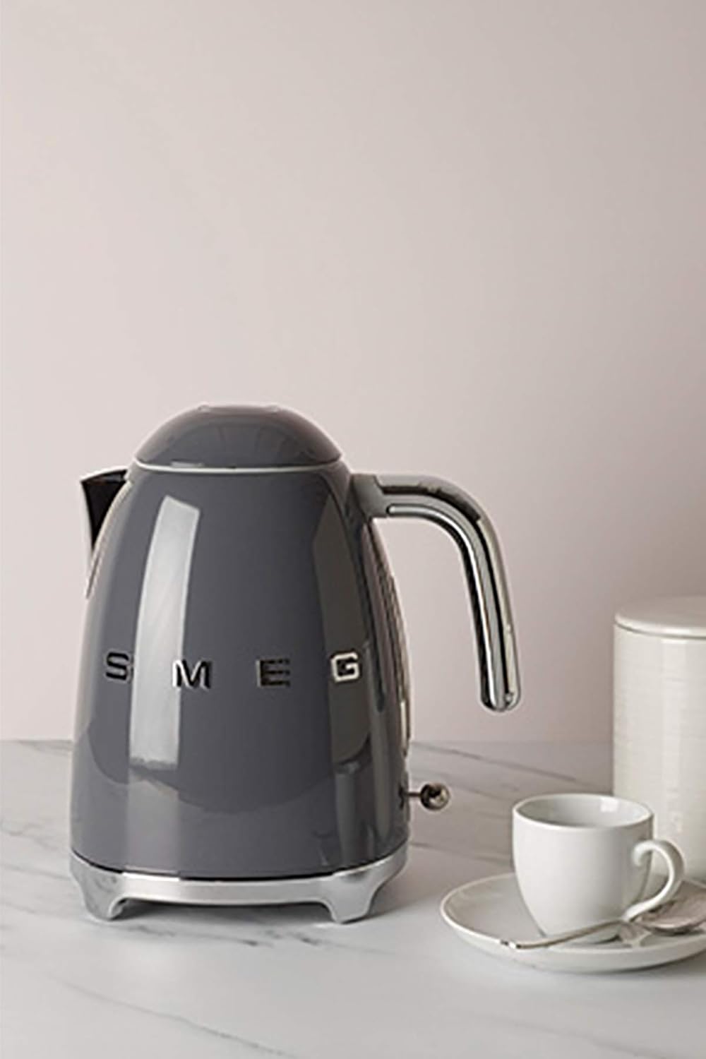 Smeg, 2x2 TSF01CREU -Toaster, 2 Schlitze für 2 Scheiben, 6 Vergoldungsniveaus, Heizfunktion, Abtau- und Bagel- Funktion, Sammelschublade, 950W, Creme