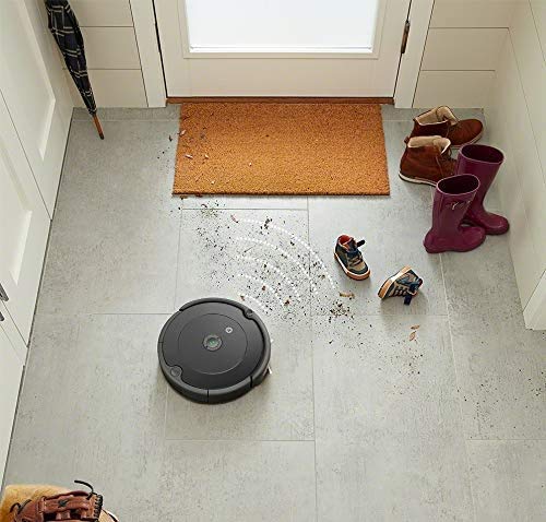 iRobot Roomba 692 Robot Aspirapolvere Con Connessione Wi Fi, Adatto A Pavimenti E Tappeti, Sistema Di Pulizia Ad Alte Prestazioni Con Dirt Detect, Smart Home E Controllo Con App, Grigio Scuro : Casa e cucina