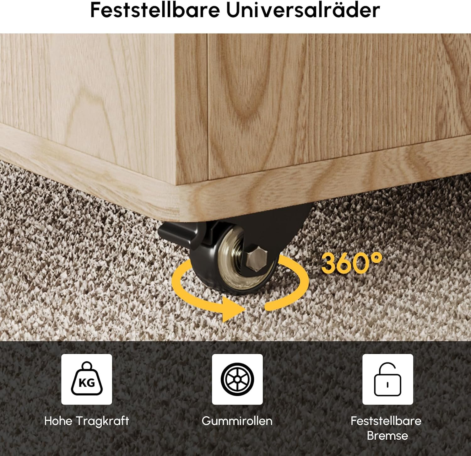 Homary Höhenverstellbarer Couchtisch mit Stauraum und 4 Hockern & Rollen – Multifunktionaler Wohnzimmertisch für kleine Räume