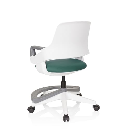 HJH Office KID FLEX sedia girevole per bambini e ragazzi, schienale e poggiapiedi regolabili, benzina : Casa e cucina