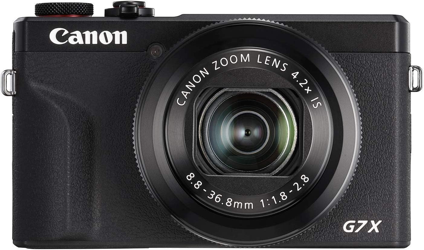 Canon PowerShot G7 X Mark III Negra – Cámara Digital Compacta 4K con Conectividad Wi-Fi (3637C001)