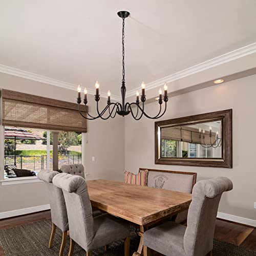 ASHUAQI Lampadario sospensione regolabile soggiorno