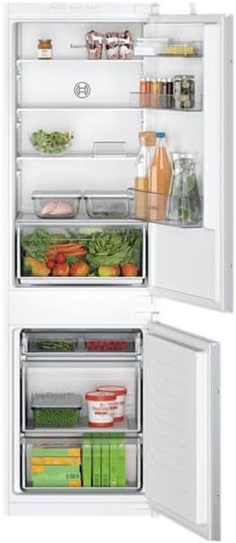 Bosch KIV865SE0, Série 2, Réfrigérateur combiné intégrable, 177.2 x 54.1 cm, Charnières à glissières