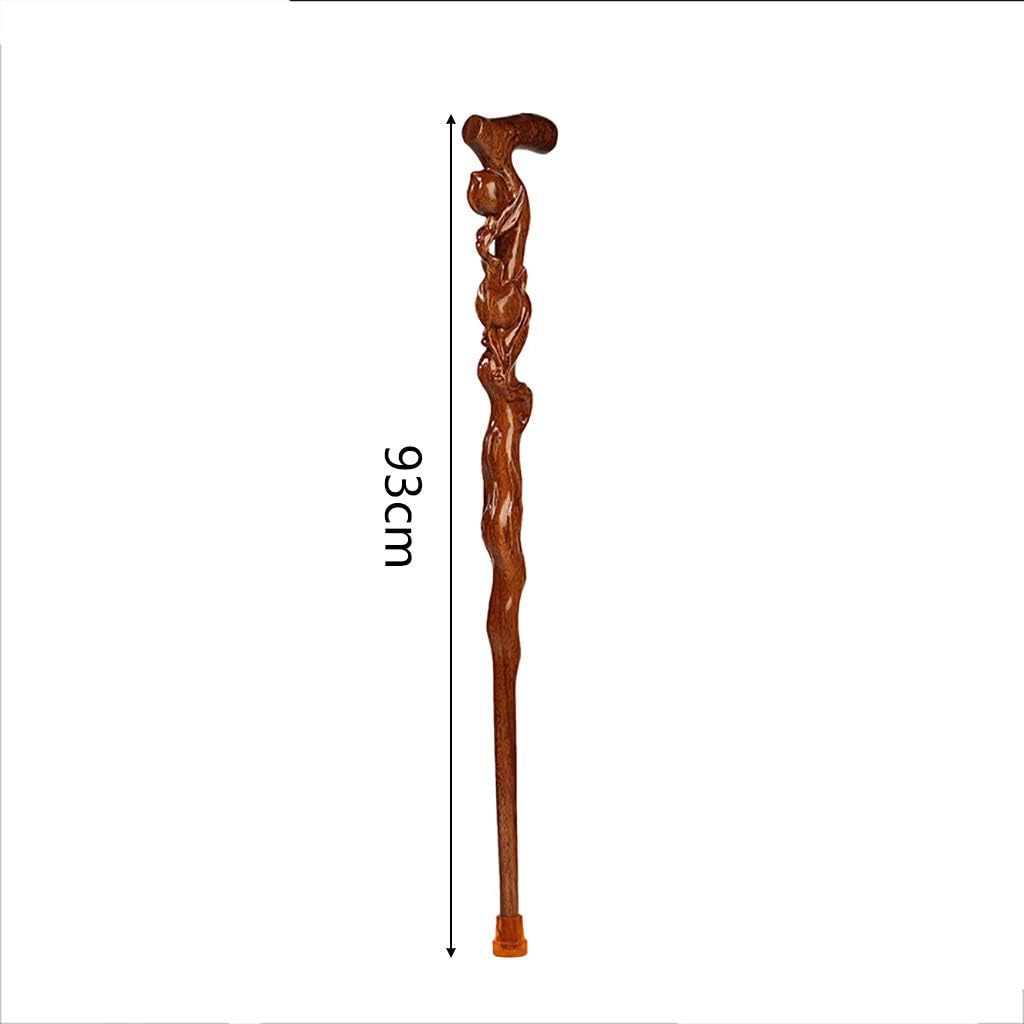 Hölzerne Wanderstöcke Old Man's Cane ältere Krücken