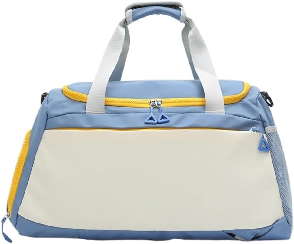 Sporttaschen, Reisegepäcktasche, Sport-Fitness-Rucksack, leichte tragbare Reisetasche für den Außenbereich, Sporttasche (Farbe: Weiß, Größe: A) (Blau A)