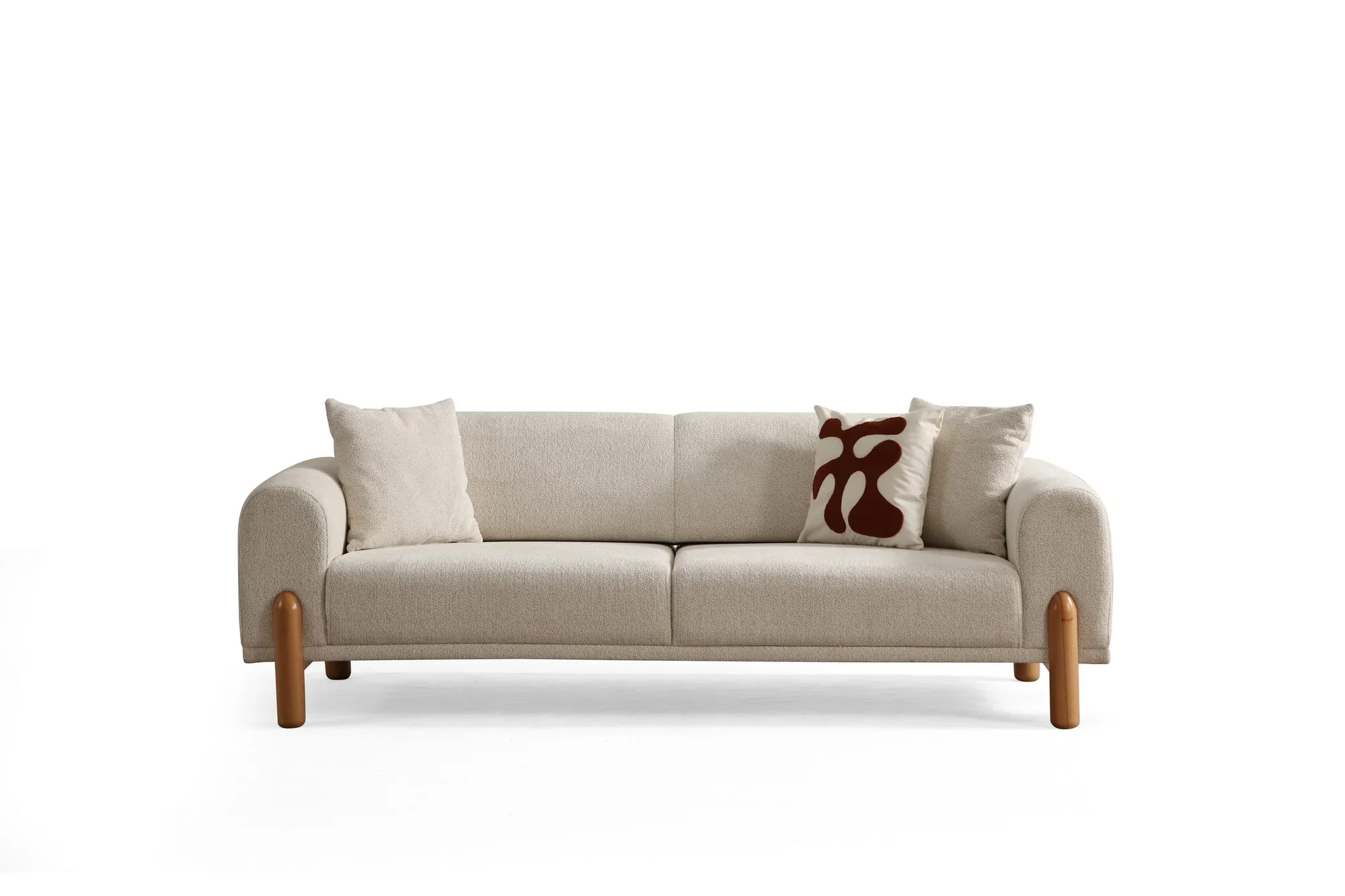 Lyke 3 Sitzer Bettsofa - Sahne