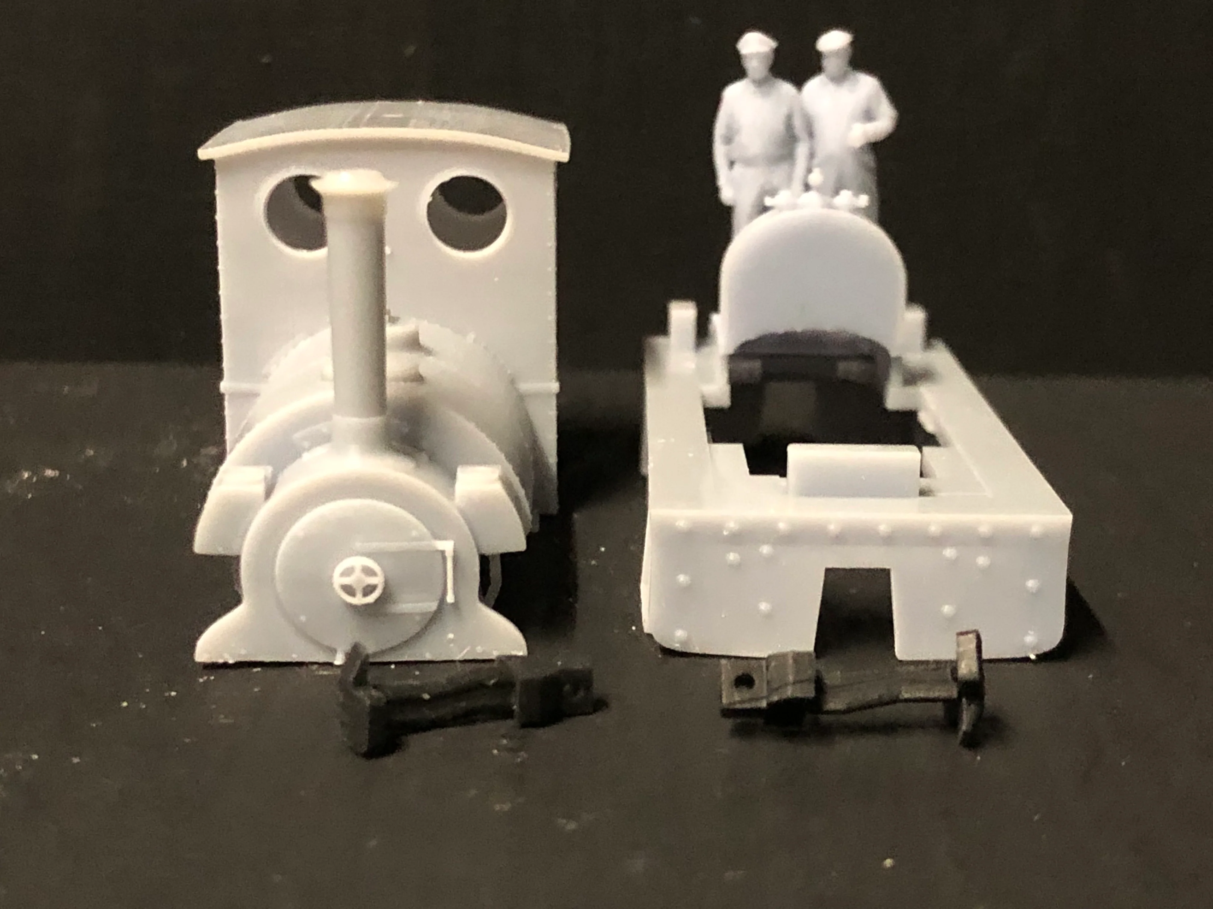 OO9 009 Peckett & Sons Narrow Gauge kit to fit onto the KATO 11-109 chassis