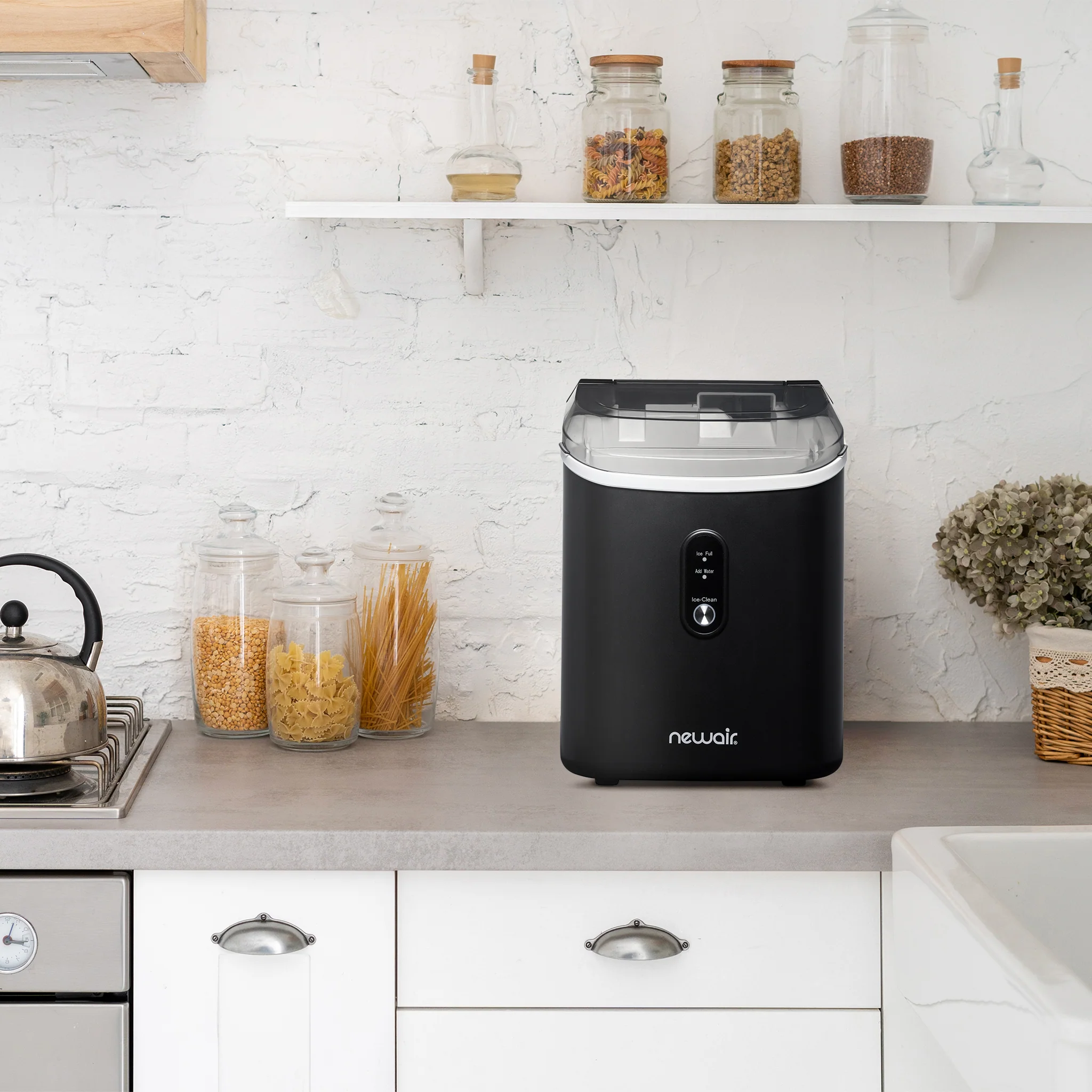 2025 Newair? Bovenblad Ijsmachine, Nugget Ijs, 33 lbs/dag