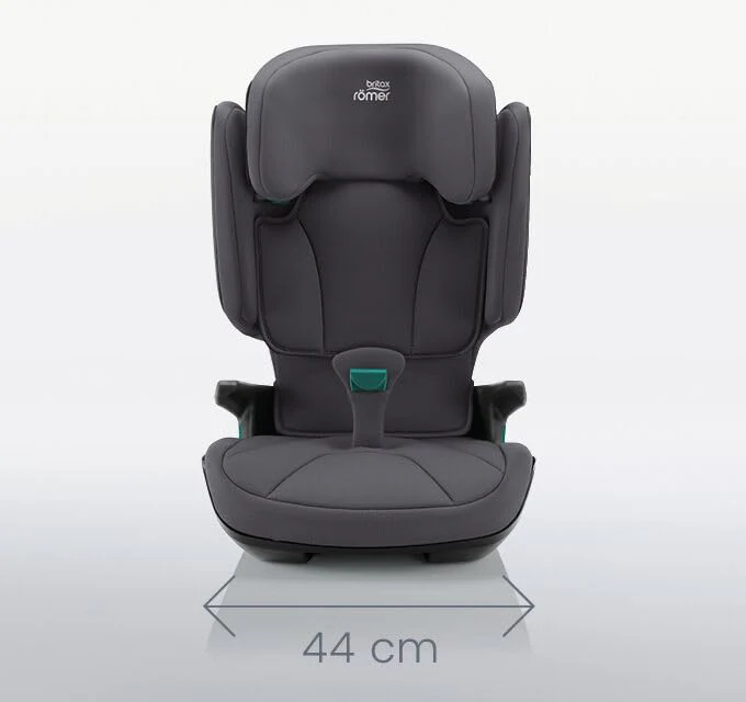 BRITAX R?MER Kindersitz KIDFIX 2 Z-LINE, f��r Kinder von 100-150 cm (i-Size) mit und ohne ISOFIX, 3,5-12 Jahre, Midnight Grey