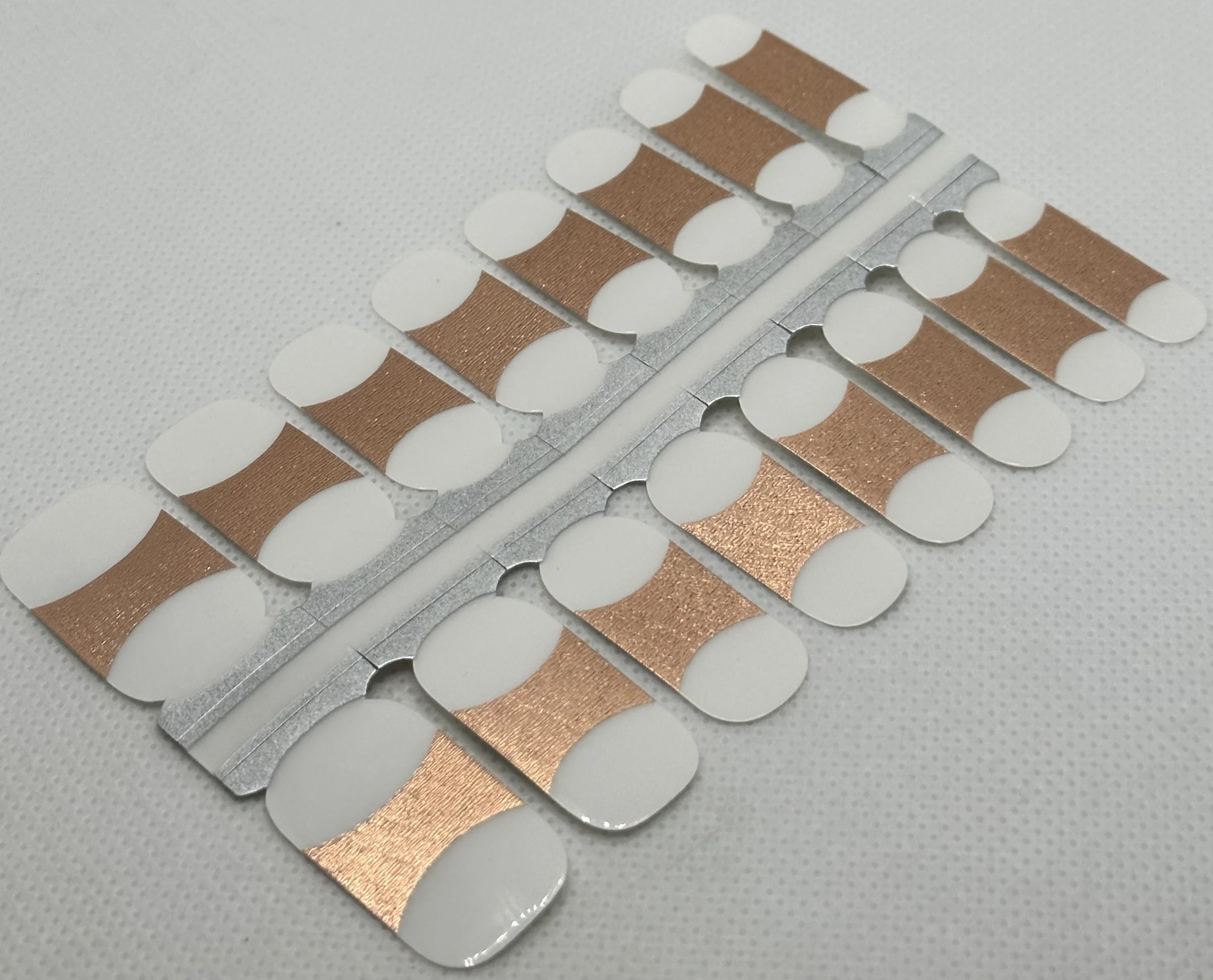 Rose-Gold Metallic French