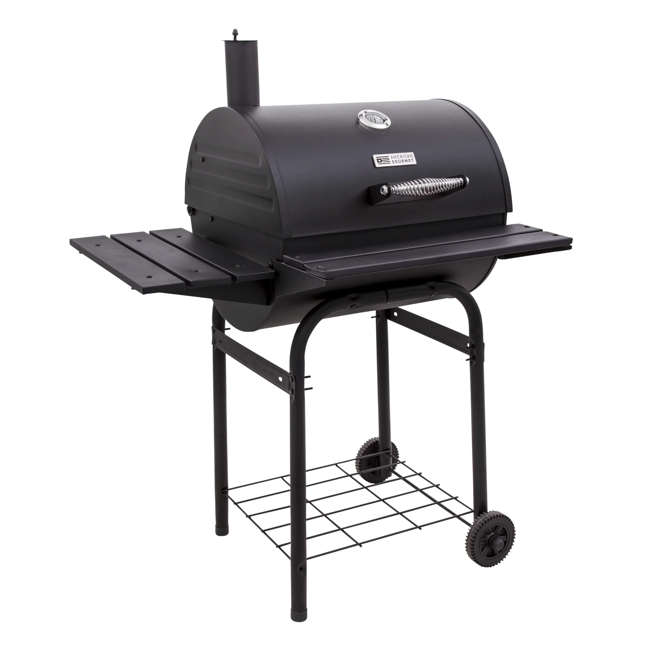 2025 American Gourmet Char-Broil Houtskool Barrel Grill voor Buiten, 625 Vierkante Inch