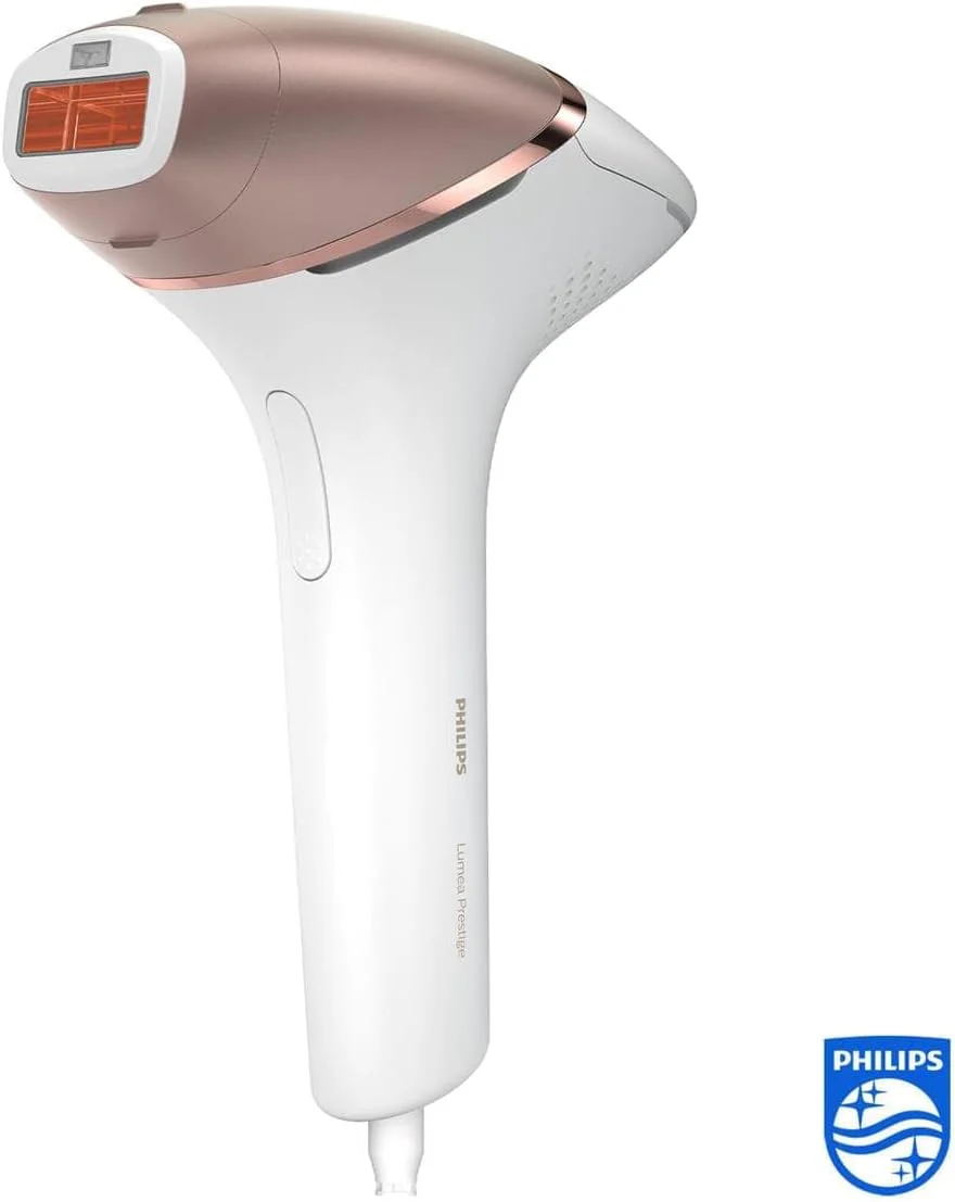Philips Lumea 8000 Series, IPL-Haarentfernungsger?t, Alternative zur Laserhaarentfernung, SenseIQ Technologie, 4 Aufs?tze f��r K?rper, Gesicht, Bikinizone und Achselh?hlen, Modell BRI948/00