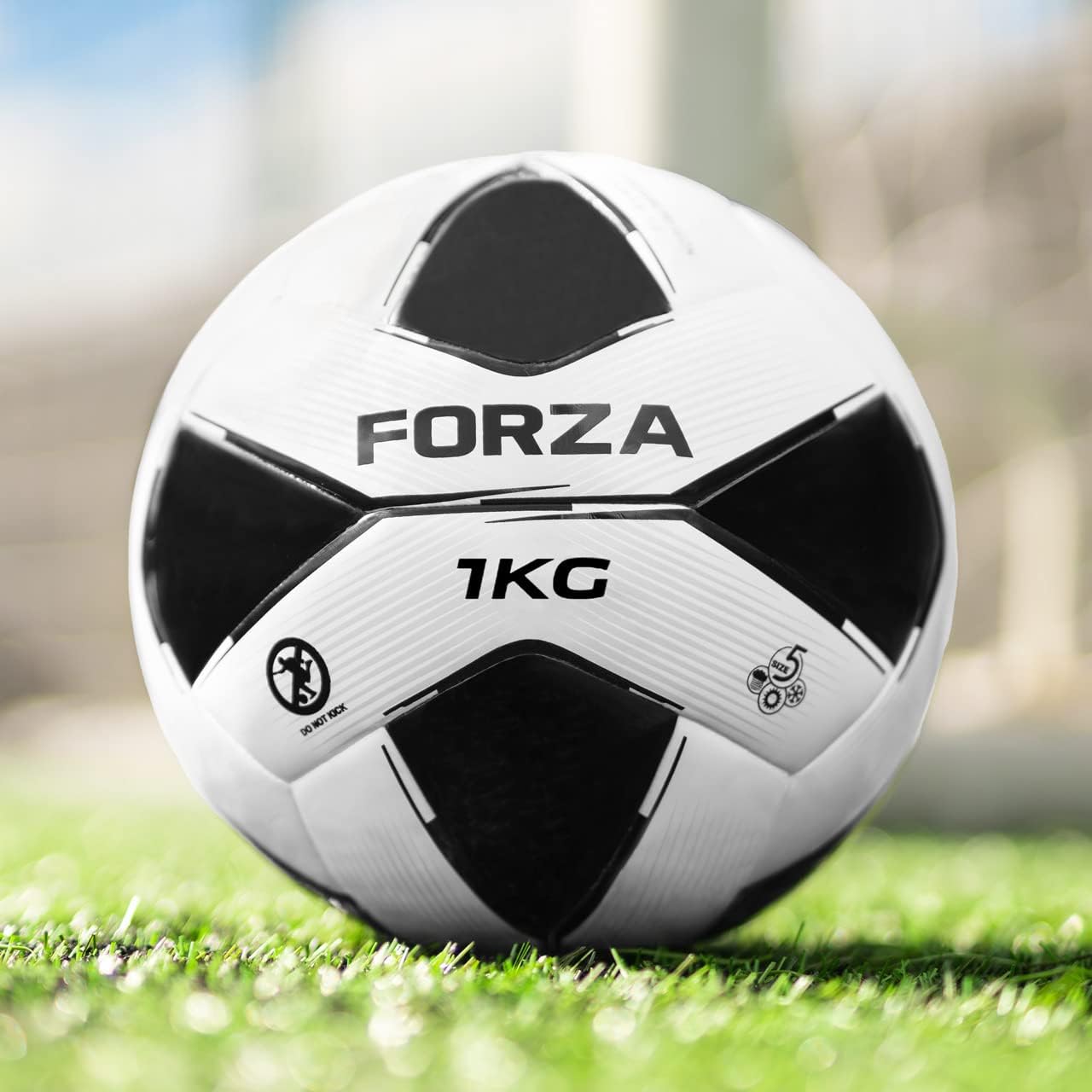 FORZA Pro Gewichteter Fußball | Für Torwart Training | 1 kg oder 600 g