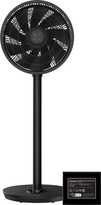 Duux Ventilateur DXCF70 Whisper Flex 2 Smart Black