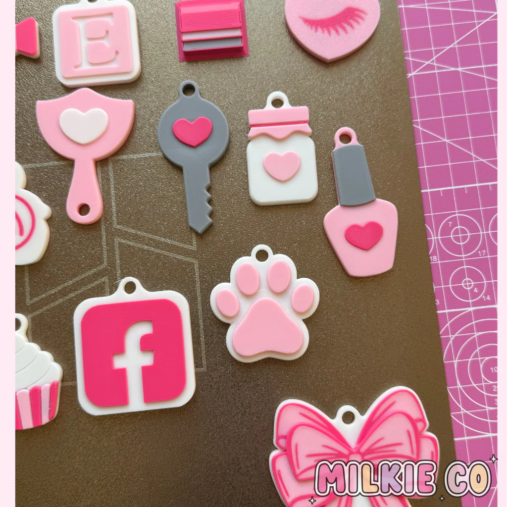 Large Bow NFC Keychain
