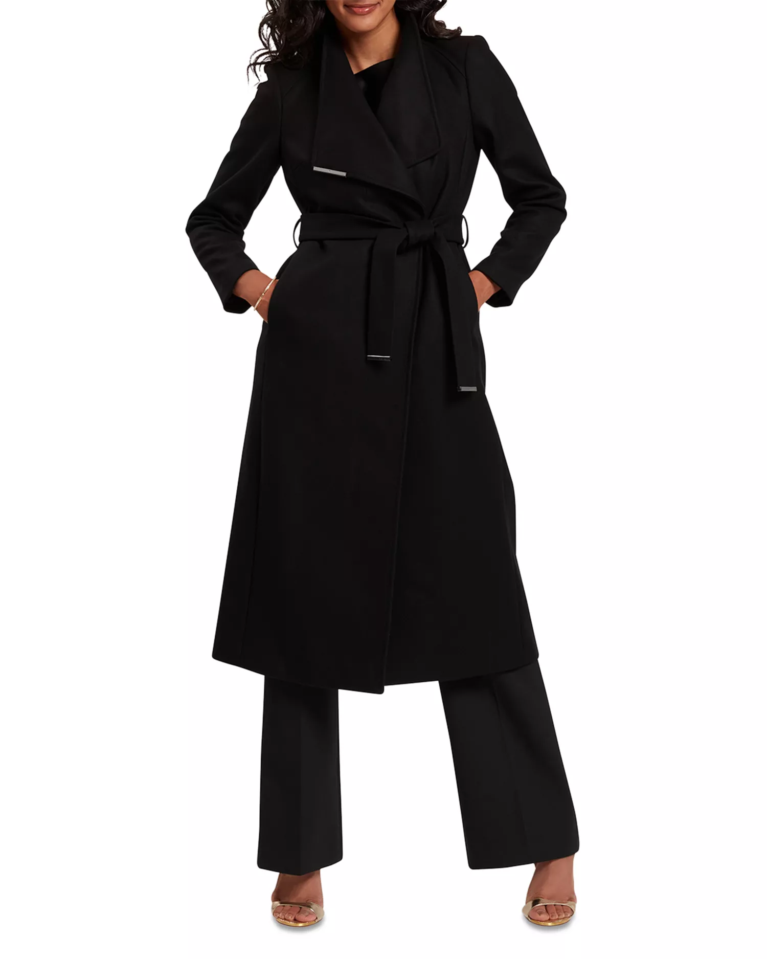 ted baker Women’s Rosell Wool Blend Wrap Coat