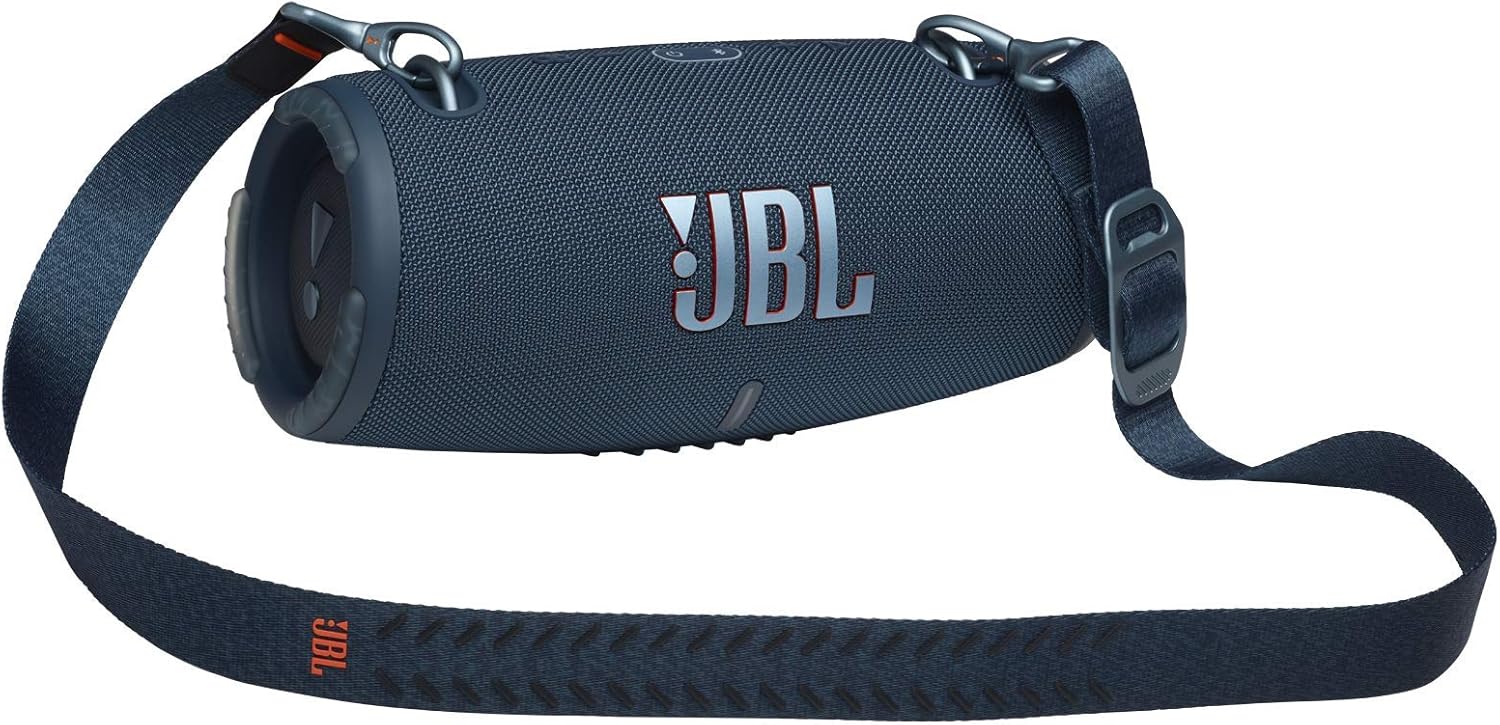 JBL Xtreme 3 Musikbox - Schwarz – Wasserdichter, portabler Stereo Bluetooth Speaker mit integrierter Powerbank – Mit nur einer Akku-Ladung bis zu 15 Stunden Musikgenuss
