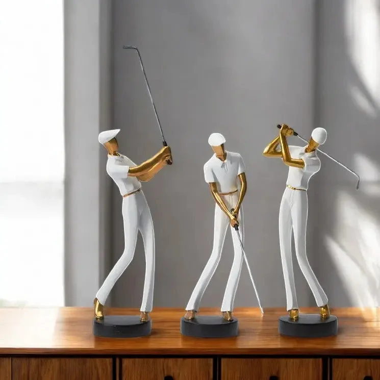 Swing Golf-Skulpturen