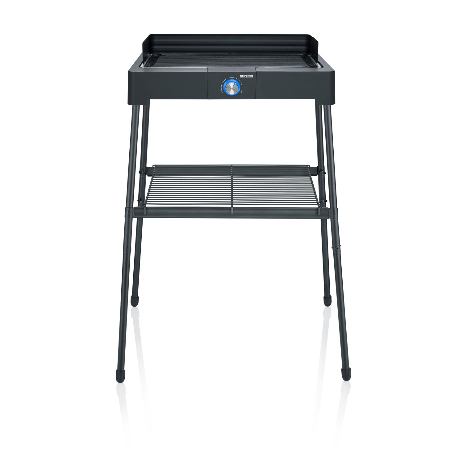 Grill z nóżkami i żebrowanym grillem 2200 W Pg 8568 Severin
