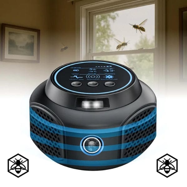 BuzzShield Ultrasonic Wasp & Hornet Repellent Plug-In