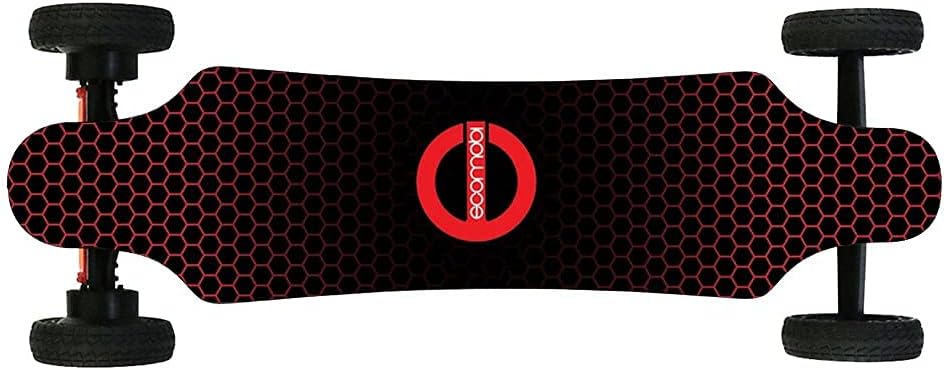 Electric Skateboard 4000 Watts | 12S3P | 35 mph | 22 Mile Range | 6��� Wheels | Cool Lights | �C Black