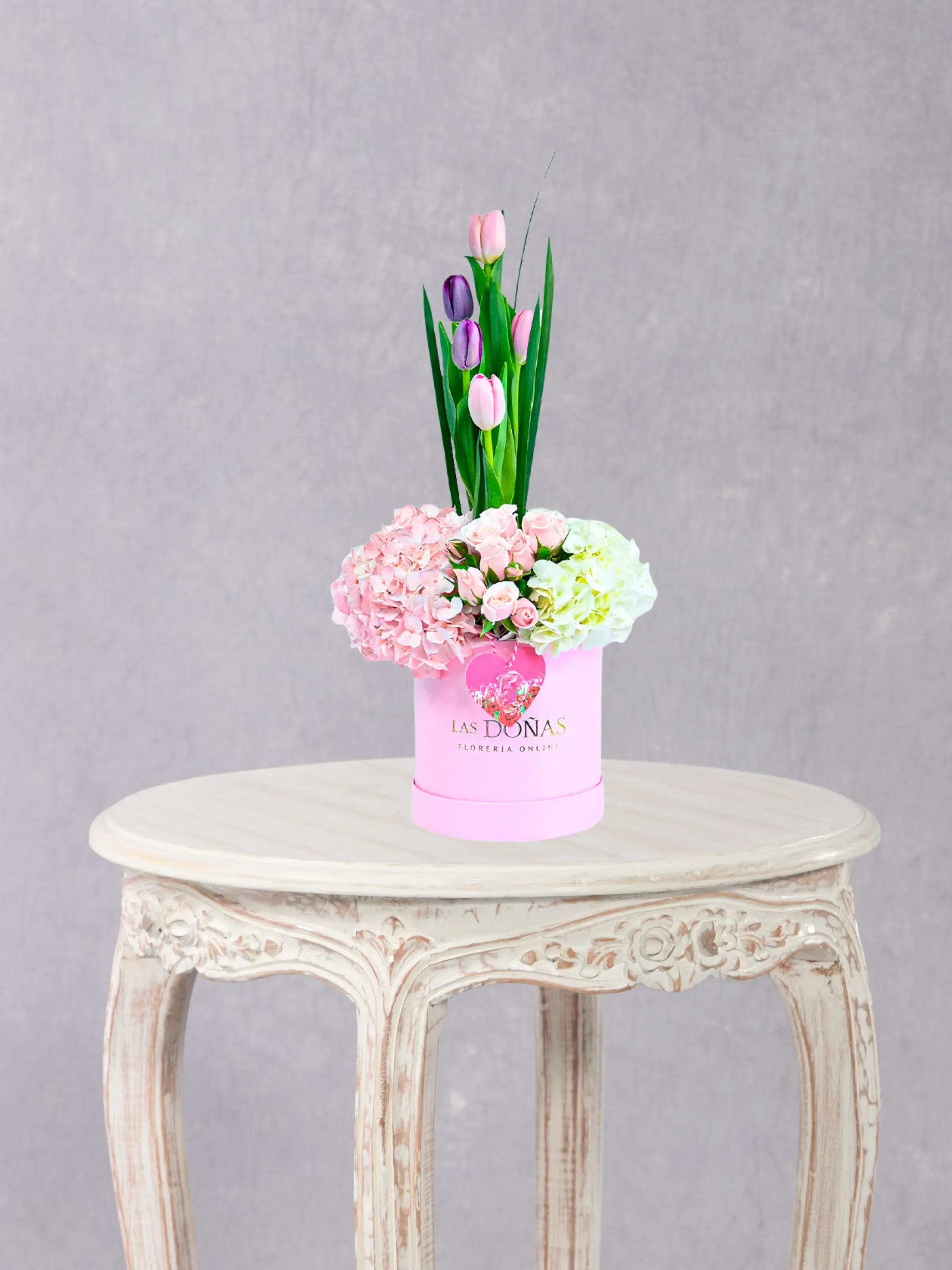 Box De 5 Tulipanes