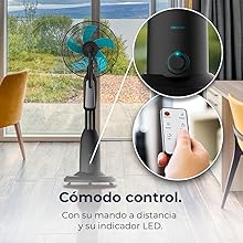 ventiladores de pie; ventilador cecotec; ventilador con agua; nebulizador; EnergySilence